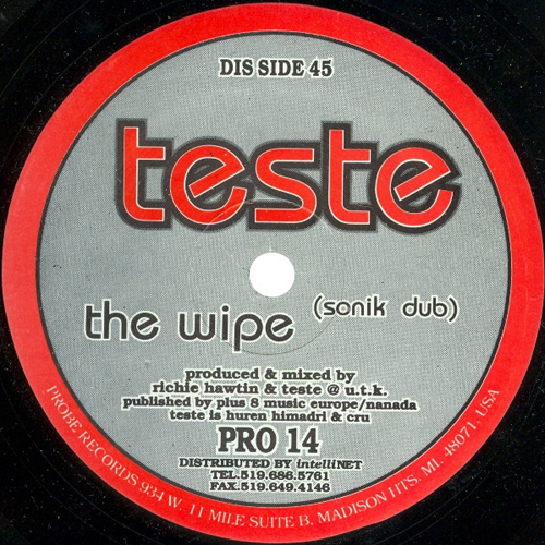 Teste ‎– The Wipe