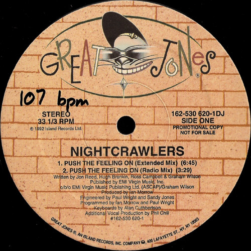 Nightcrawlers ‎– Push The Feeling On