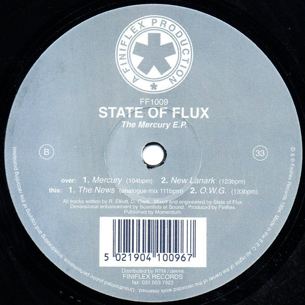 State Of Flux ‎- Mercury